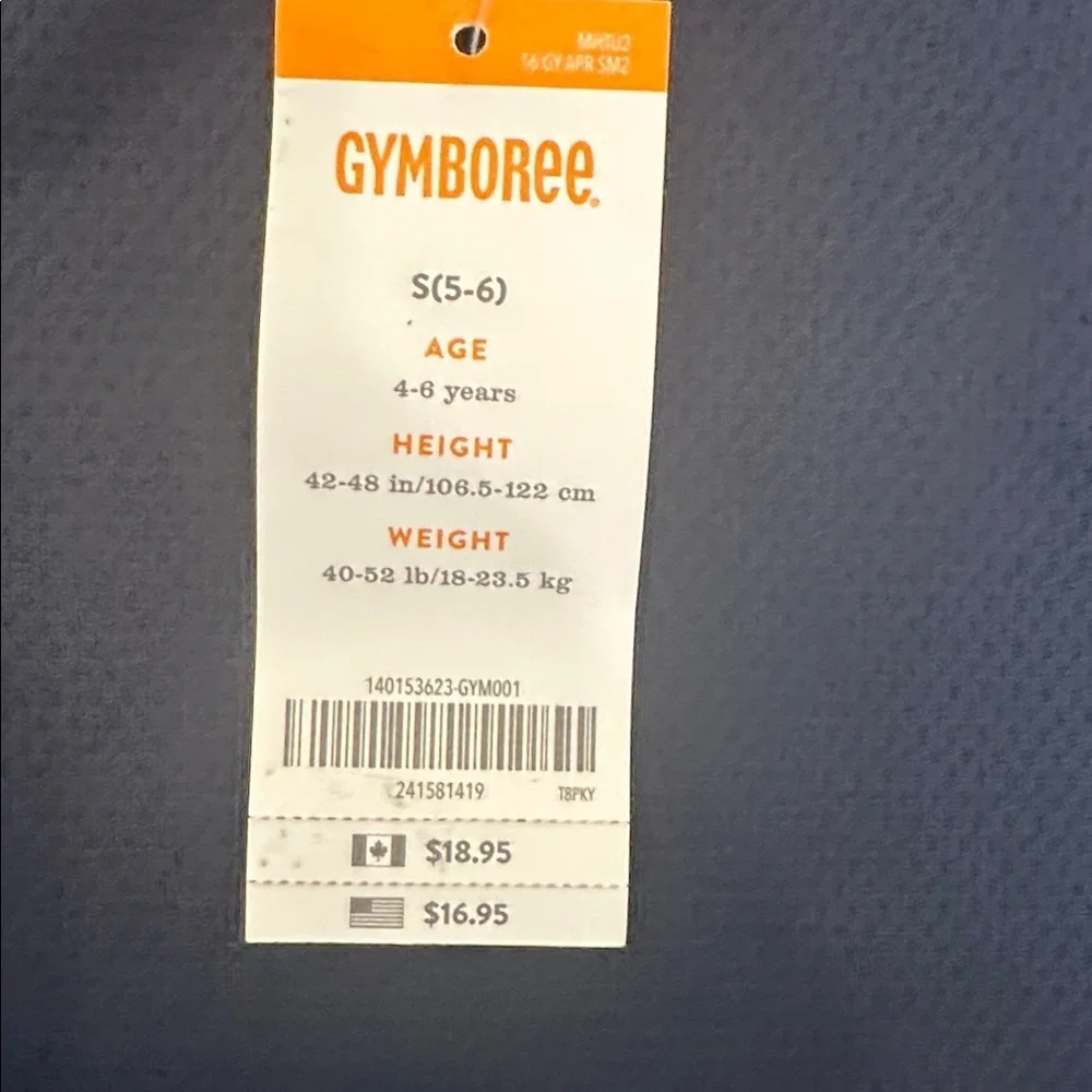 NWT Gymboree Matching Athletic Shorts & Shirt Size 5-6